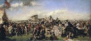 William Powell Frith The Derby Day painting